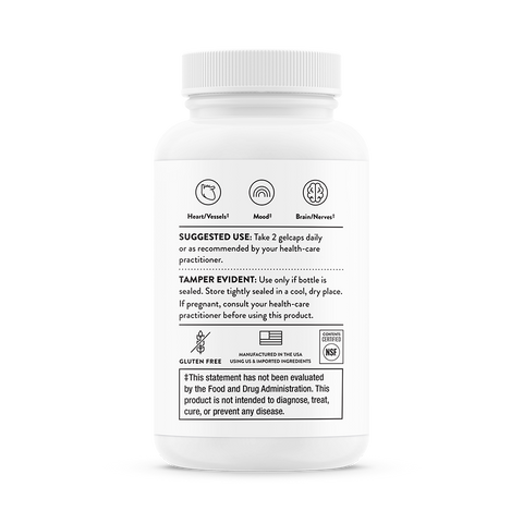 Advanced DHA 60 Gelcaps Thorne - Viva Saudável