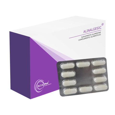 Alinalgesic 20 Caps - Viva Saudável