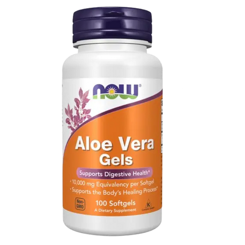 Aloe Vera 5000mg 100cap Now - Viva Saudável