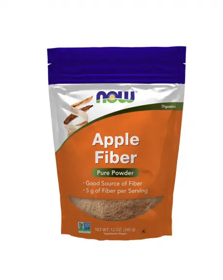 Apple Fiber Pó 340 gr Now - Viva Saudável