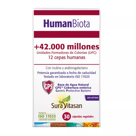 Humanbiota 30 Caps Suravitasan
