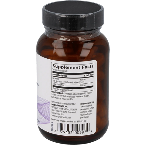 Berberine Synergy™ 60 Caps - Viva Saudável