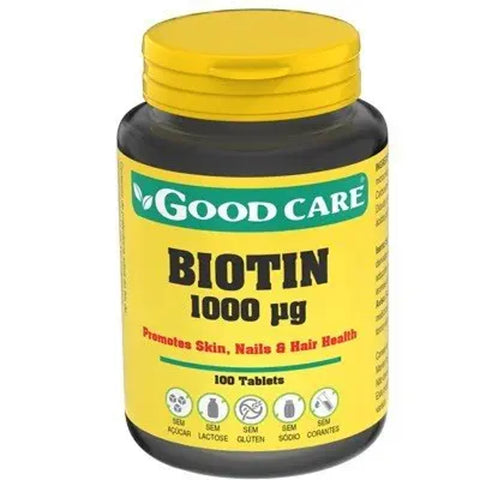 Biotin 1000 µg 100 comp Good N'Care - Viva Saudável
