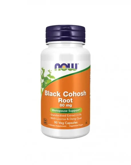 Black Cohosh 80 mg 90 Caps Now - Viva Saudável