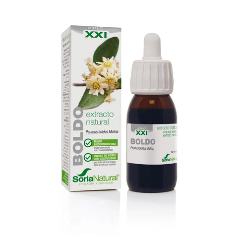 Boldo Extracto S.XXI 50 ml Soria Natural - Viva Saudável
