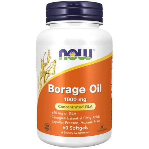 Borage Oil 1000 mg 60 Softgel - Viva Saudável
