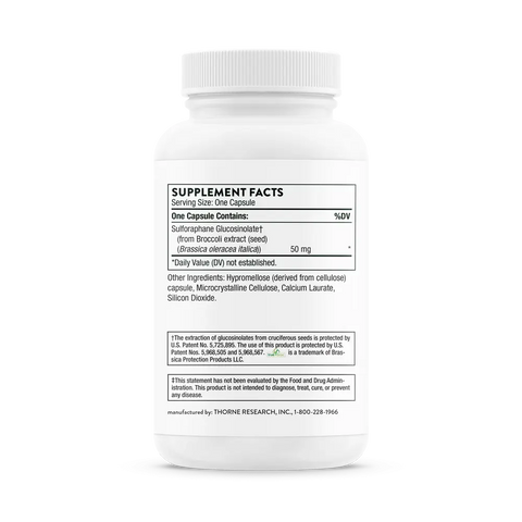 Brocolli Seed Extract 60 Caps Thorne Thorne Research