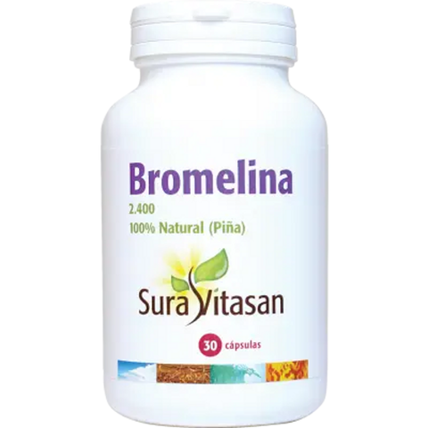 Bromelina 30 Cap Suravitasan - Viva Saudável