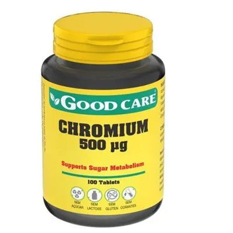 Chromium 500 µg 100 comp Good N'Care - Viva Saudável