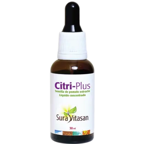 Extrato de semente de toranja Citri-Plus Sura Vitasan, frasco de 30 ml