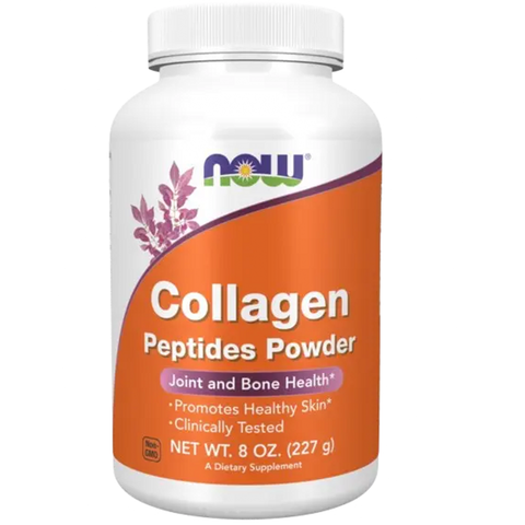 Collagen Peptides pó 227gr Now - Viva Saudável
