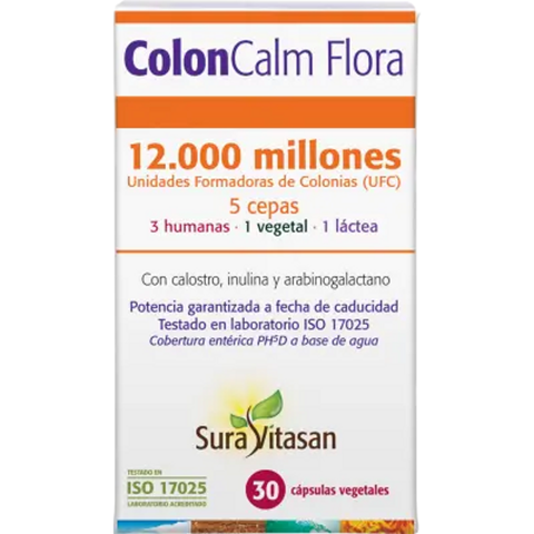Coloncalm Flora 30 Caps Suravitasan - Viva Saudável