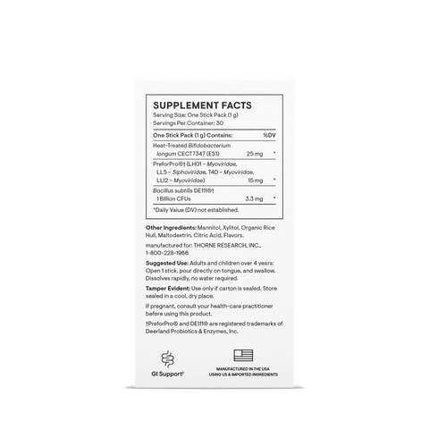 Complete Biotic 3em 1 30 Saquetas Thorne - Viva Saudável