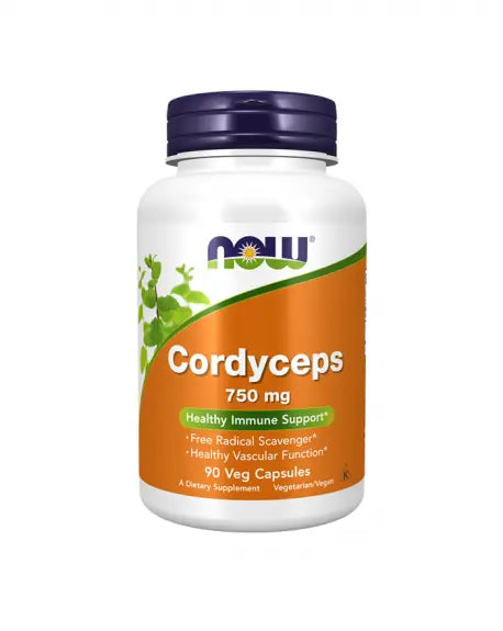 Cordyceps 750 mg 90 Caps Now - Viva Saudável