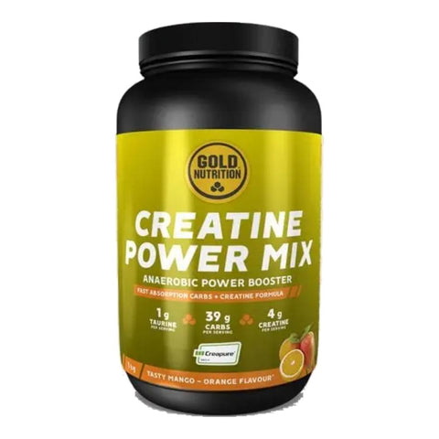 Creatine Power Mix 1 kg Gold Nutrition Manga / laranja - Viva Saudável