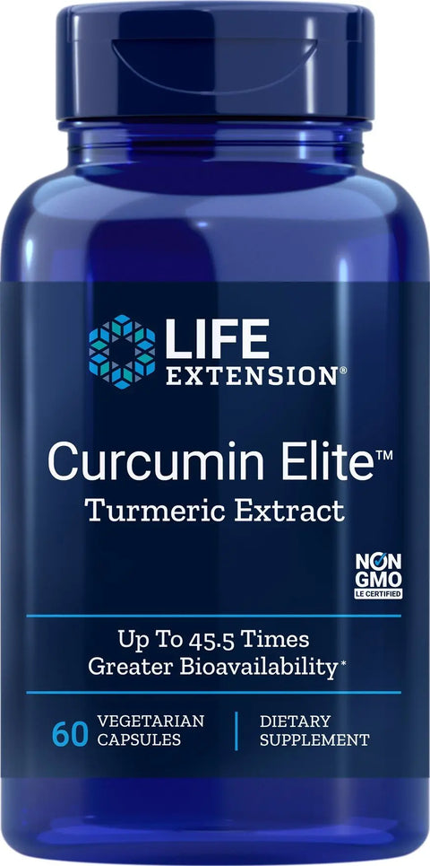 Curcumin Elite Turmeric Extract 60 caps Life Extension Life Extension