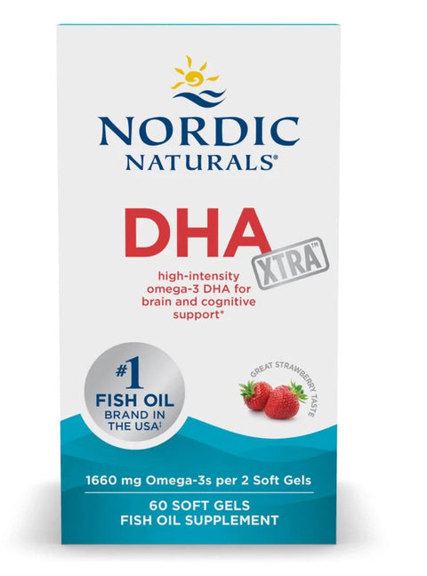 Dha Xtra 60 Caps Nordic Naturals Viva Saudável