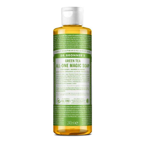 Dr Bronner's Sabonete Líquido Chá Verde 240ml - Viva Saudável
