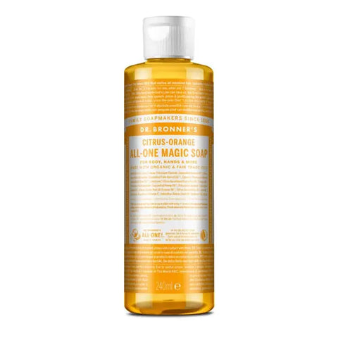 Dr Bronner's Sabonete Líquido Citrinos 240ml - Viva Saudável