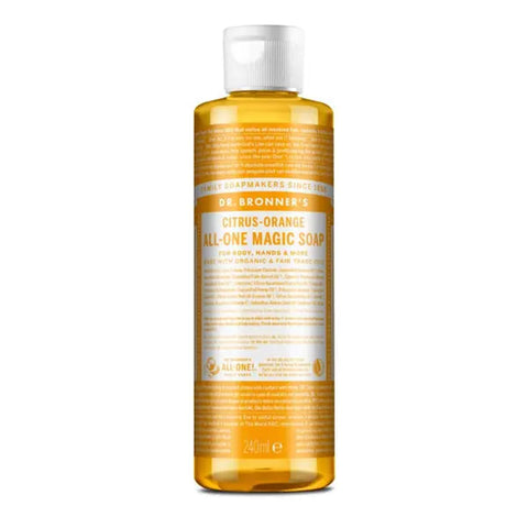 Dr Bronner's Sabonete Líquido Citrinos 240ml - Viva Saudável