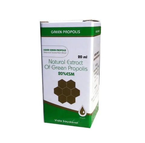 EXTRACTO PROPOLIS VERDE 20% ESM 20 ML - Viva Saudável