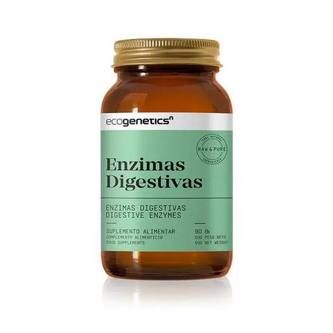 Enzimas Digestivas 90 Cápsulas Ecogenetics - Viva Saudável