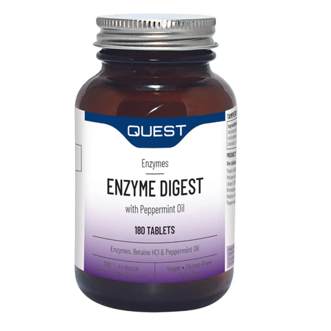 Enzym Digest 180 Comp. Quest - Viva Saudável