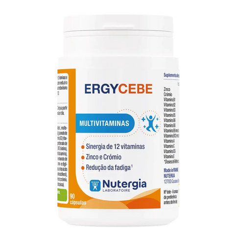 ErgyCebe 90 Caps Nutergia - Viva Saudável