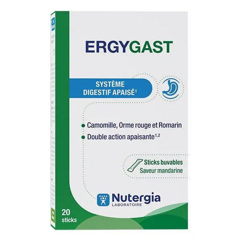 ErgyGast 20 Stick Nutergia - Viva Saudável