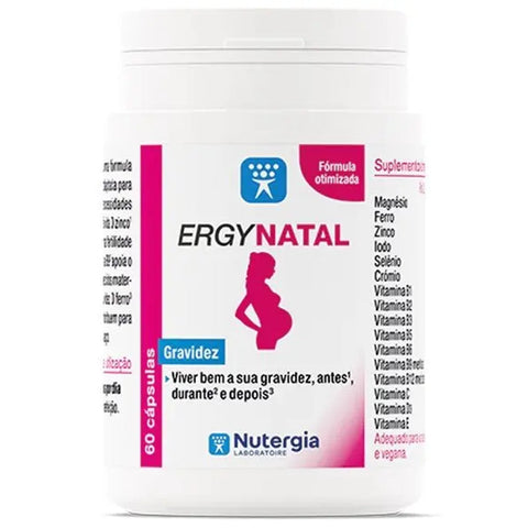 ErgyNatal 60 Caps Nutergia - Viva Saudável