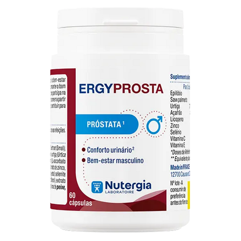ErgyProsta 60 Caps Nutergia - Viva Saudável