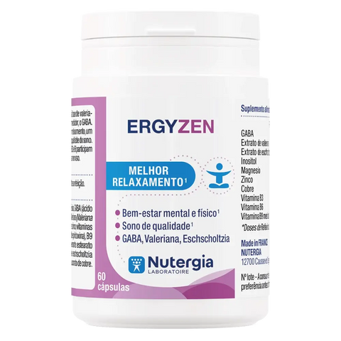 ErgyZen Nutergia 60 Caps - Viva Saudável