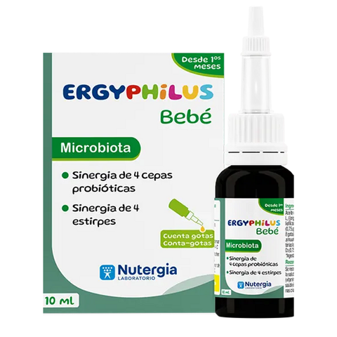 Ergyphilus Bebé 10 ml Nutergia - Viva Saudável