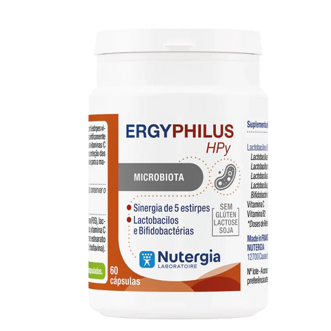 Ergyphilus HPY Nutergia 60 Caps - Viva Saudável