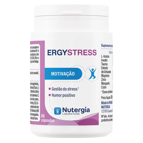 Ergystress Nutergia 60 cápsulas - Viva Saudável
