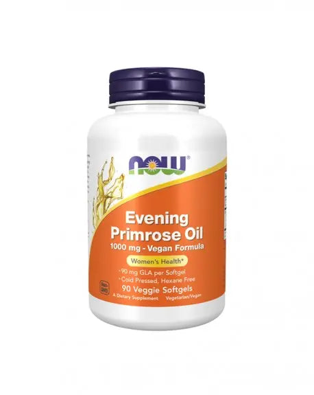 Evening Primrose Oil 90 Caps Now - Viva Saudável