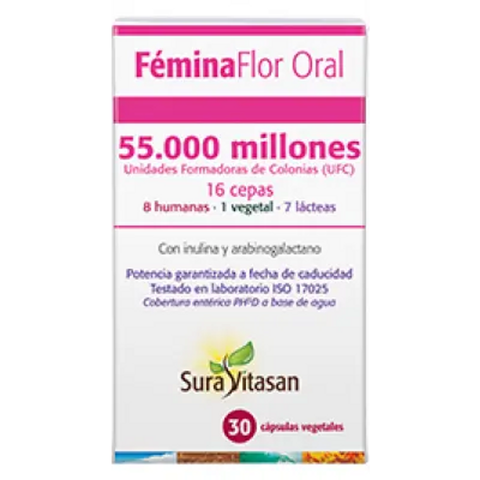 Femina Flor 30 Cap Suravitasan - Viva Saudável