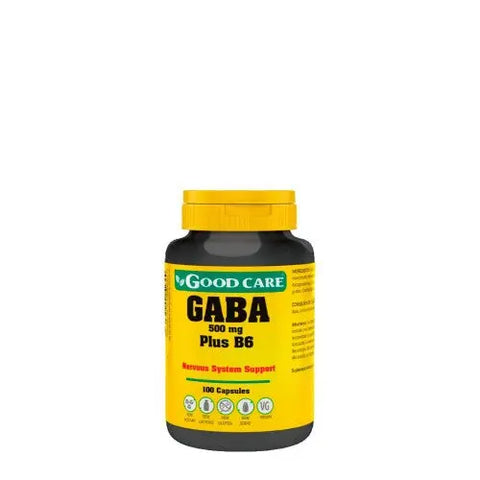 GABA 500 mg Plus B6 100 Cap GOOD CARE - Viva Saudável