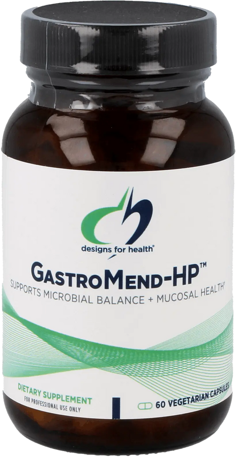 GastroMend-HP™ 60 Caps Designs Design for Health