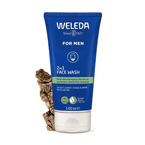 gel de limpeza 2 em 1 rosto e barba 100ml - Viva Saudável