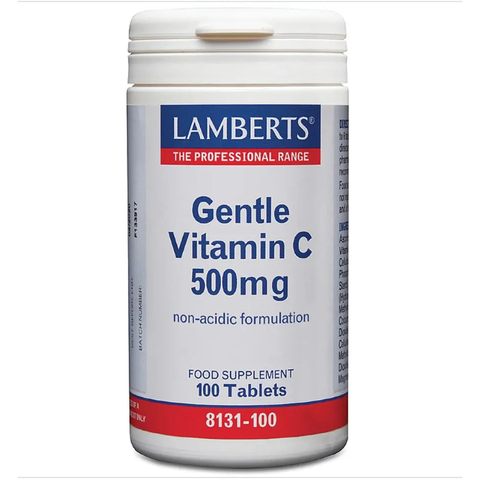 Gentle Vitamin C 500mg Lamberts - Viva Saudável