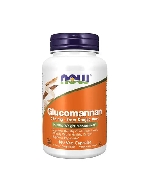 Glucomannan ( 575 mg ) 180 Caps Now Foods - Viva Saudável
