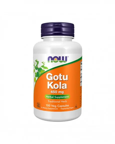 Gotu kola (centelha asiática) 100 vcaps Now - Viva Saudável