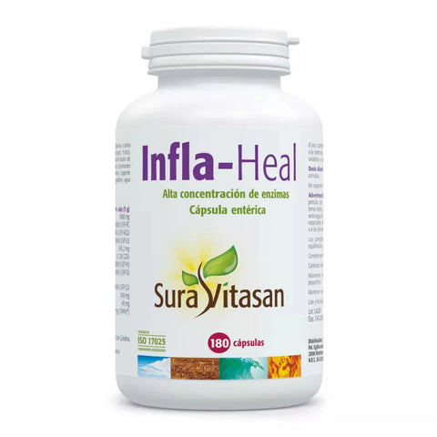 Infla-Heal 180 Cap Suravitasan - Viva Saudável