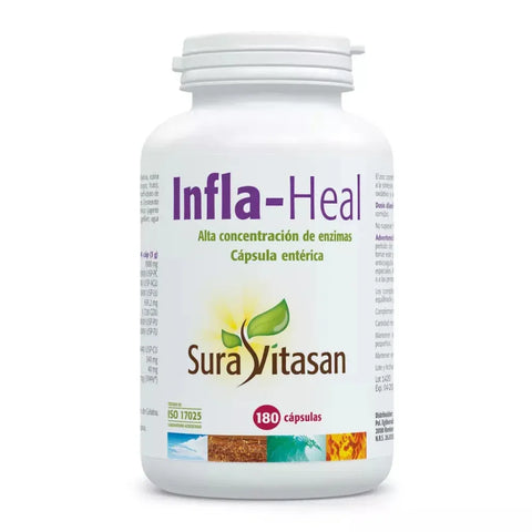 Infla-Heal 180 Cap Suravitasan - Viva Saudável
