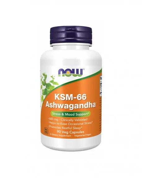 KSM-66 Ashwagandha 90 Caps Now - Viva Saudável