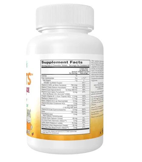 Kid 's Vits Berry Blast 120comp Mastigaveis Now NOW
