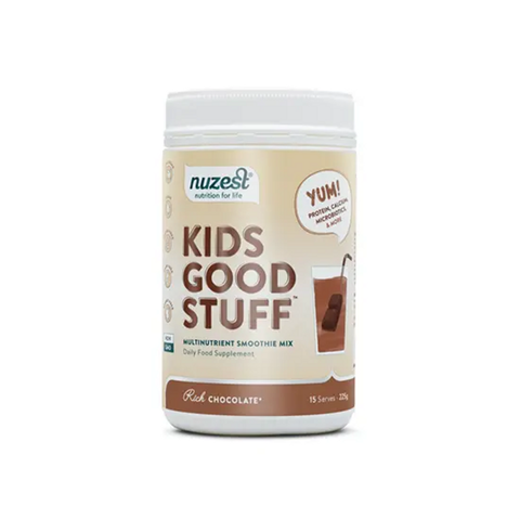 Kids Good Stuff Chocolate 225 gr. Nuzest - Viva Saudável