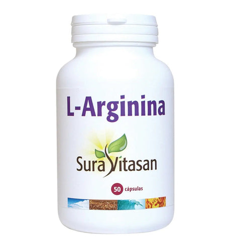 L-Arginina 500 mg 50 Caps Suravitasan - Viva Saudável