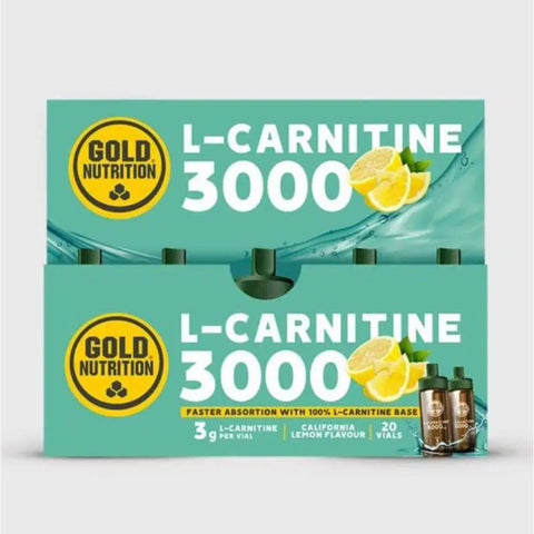 L-Carnitina 3000mg. Limao 20 Unidoses Gold Nutrition - Viva Saudável